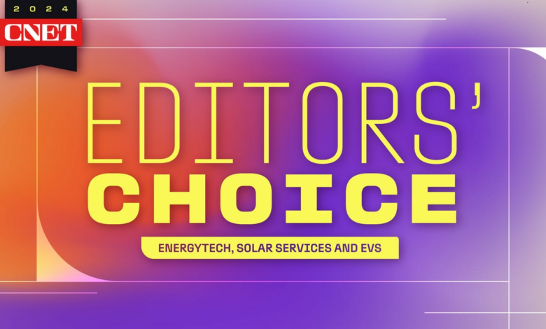 CNET Editors’ Choice: Our Top Picks in EnergyTech, Solar Services and EVs