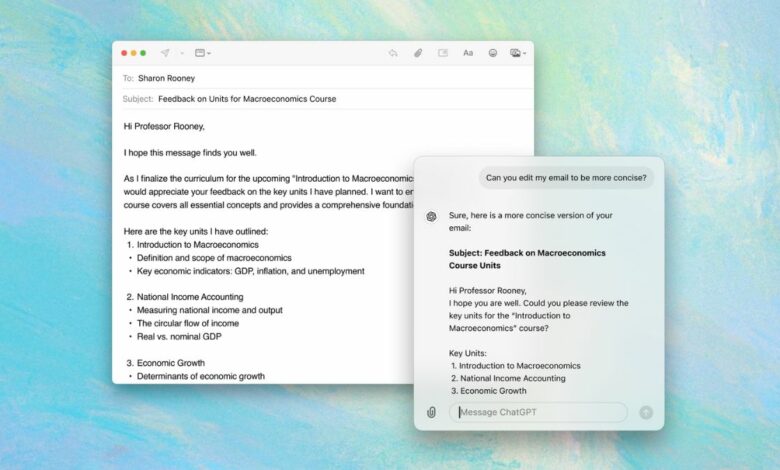 ChatGPT app for macOS lets you multitask with new companion window