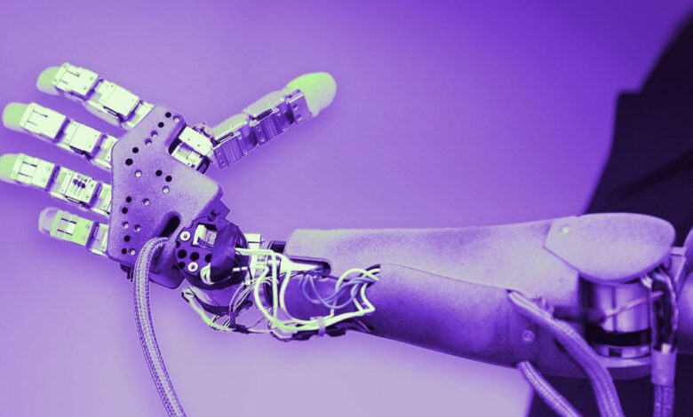 Control this prosthetic arm with your mind and muscles