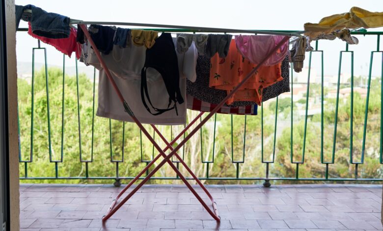 Find out if it is illegal to hang laundry outside and what the possible fines are