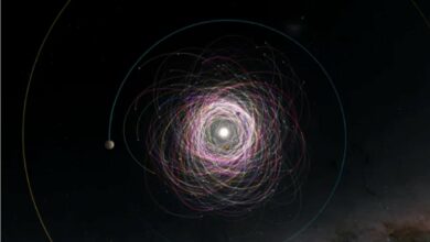 Gaia space telescope finds potential moons around 350 asteroids