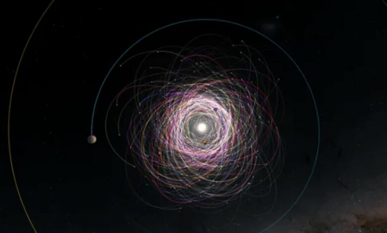 Gaia space telescope finds potential moons around 350 asteroids