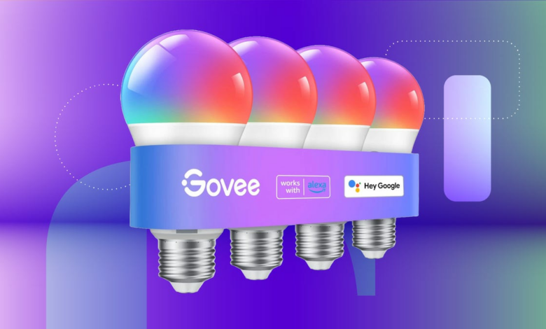 Get a 4-pack of Govee Smart Bulbs for just , an all-time low