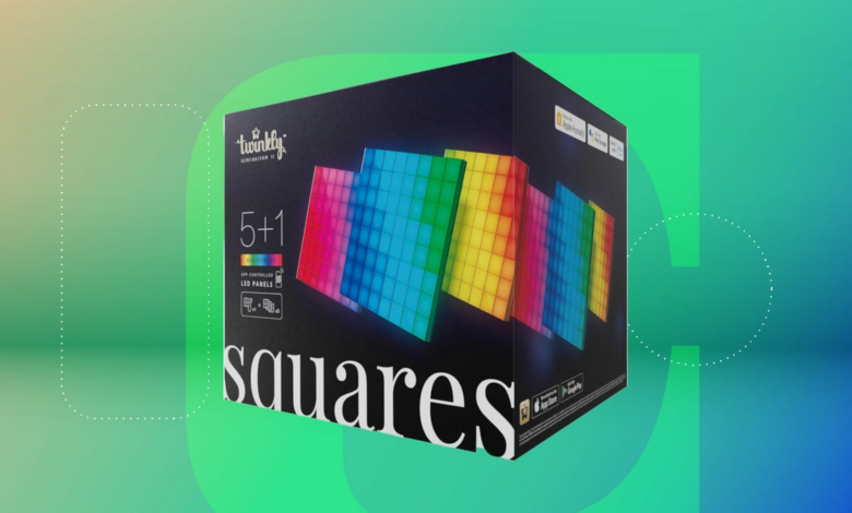 Get the Twinkly Squares Starter Kit for just 0, an absolute low