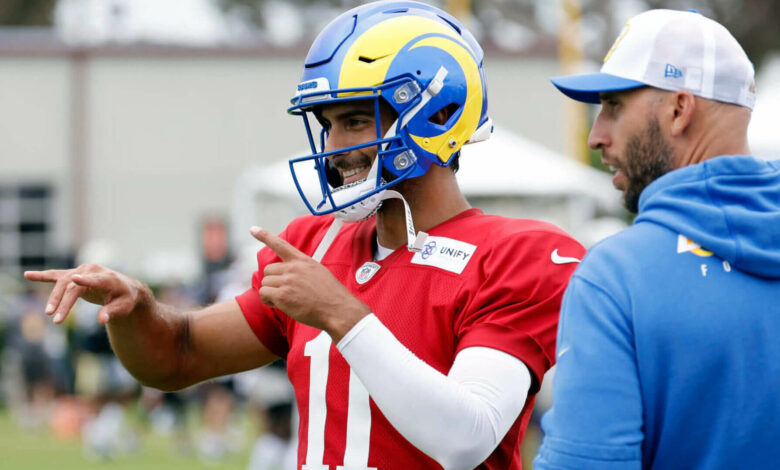 After a few ‘chaotic’ seasons, Rams QB Jimmy Garoppolo is having fun again