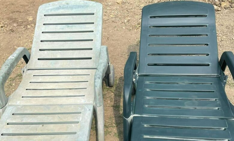 I bought dirty garden chairs for £1 and got them back as good as new with a discount of £1.50