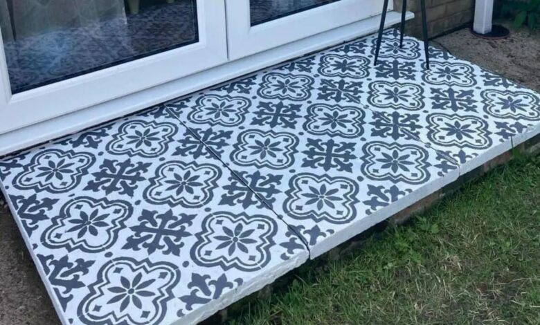 I gave my boring patio a cheap makeover with B&Q purchases – people are amazed