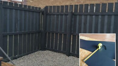 I got a quote for £140 to repair my gate fence – a £20 DIY purchase instantly improved my privacy