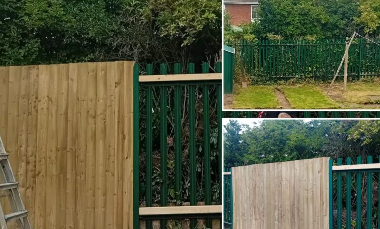 I got a quote of £1,800 for a new fence – I did it myself for just £250