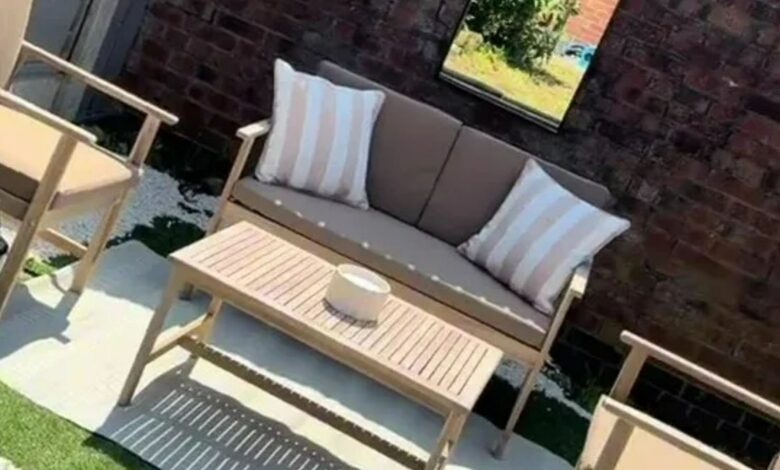 I transformed my garden on a budget with cheap buys from B&M, B&Q and The Range