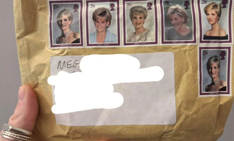 I was stunned when my eBay parcel arrived covered in £99 worth of rare Royal stamps