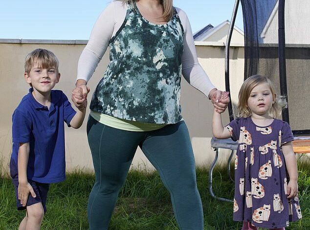 I was training for the Mother’s Race Sports Day when I thought I had pulled a muscle – but the truth made my world come crashing down