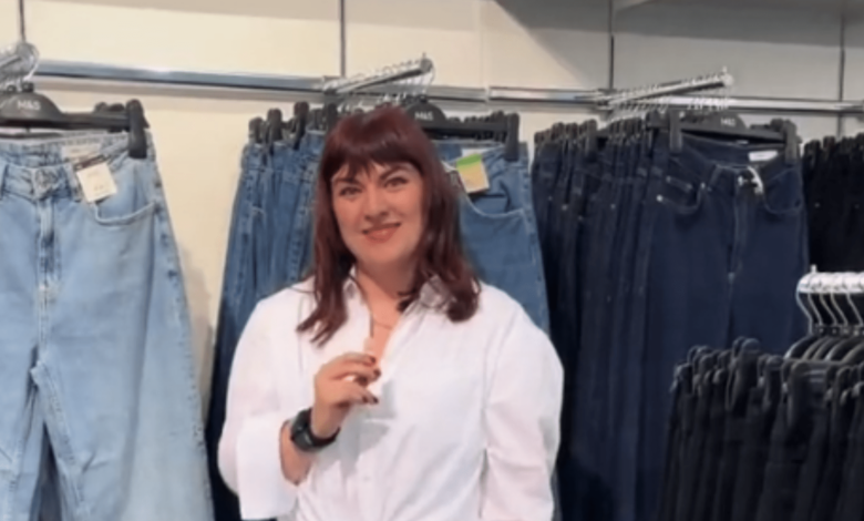 I work at M&S ​​and have found the perfect jeans for my thick thighs, they are only £35