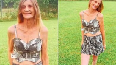 I’m a 64 year old mom wearing crop tops – trolls asking if they can ‘rent me for Halloween’