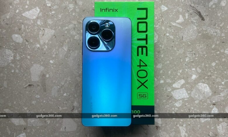 Infinix Note 40X 5G with MediaTek Dimensity 6300 5G SoC debuts in India