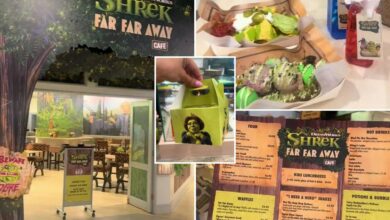 Inside Primark’s new Shrek-themed cafe, where customers can enjoy Ogres’ food