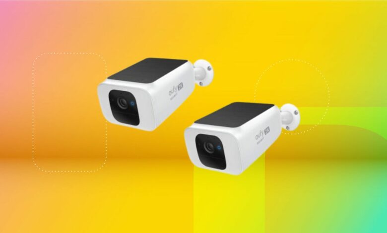 Keep your home safe and sound with up to 0 off a pair of Eufy Solar Cameras