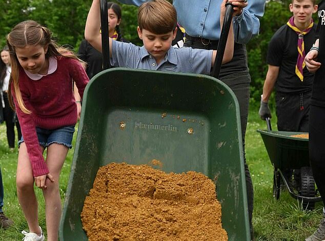 Kids who do chores are richer, slimmer and happier – as William and Kate say: their three children ‘mess around’ at home