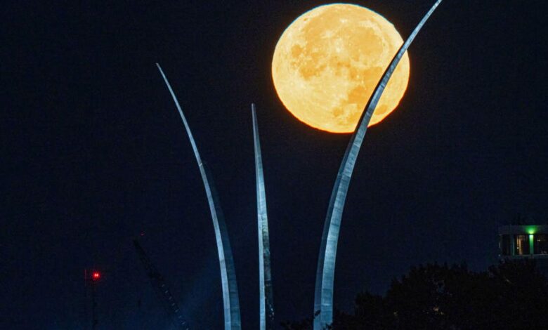 Monday’s full moon is a rare super blue moon: here’s how to see it