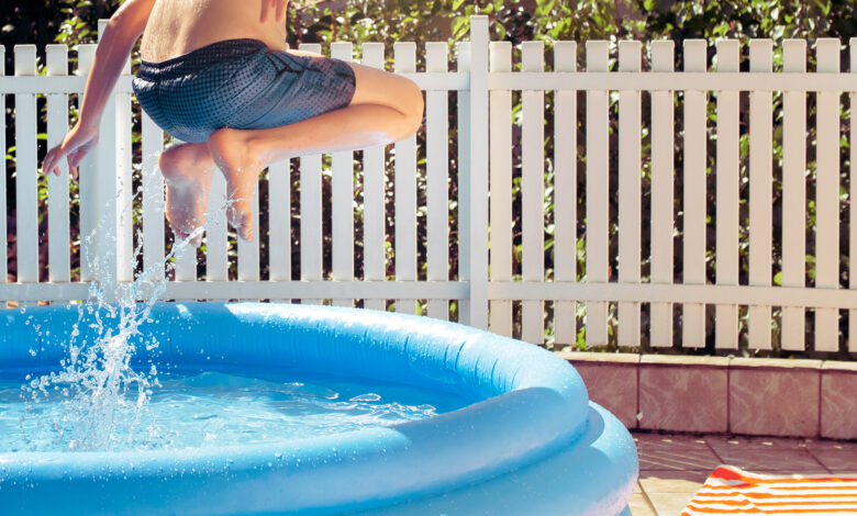 My bucket trick will help you fill your kiddie pool with warm water faster