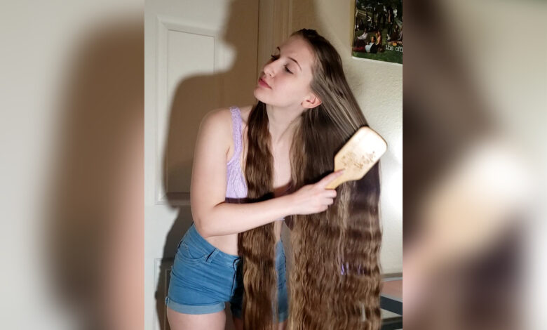 My hair is 4 feet 1 inch long – my method to stop split ends doesn’t lose any length