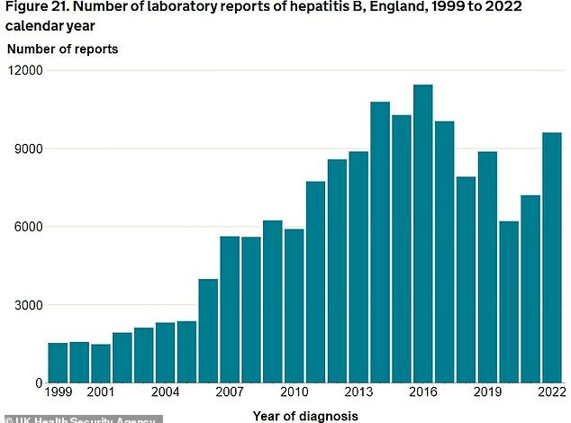 One in 200 Britons are living with a ‘silent disease’ that could increase the risk of fatal liver cancer, experts warn