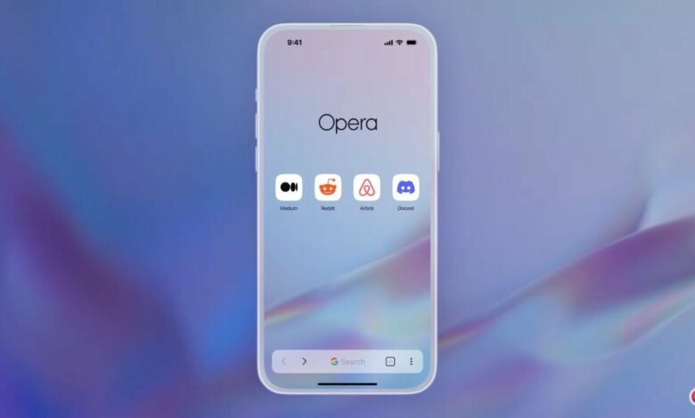 Opera One browser update brings AI image generation capabilities to iPhone