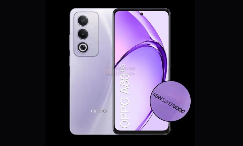 Oppo A80 5G European pricing, design and specs leaked