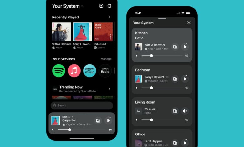 The latest Sonos app update fixes a few minor issues, but there’s still a long way to go