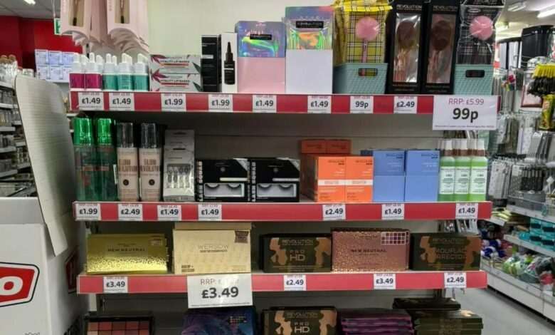 The little known discount store with Makeup Revolution reduced to less than £2