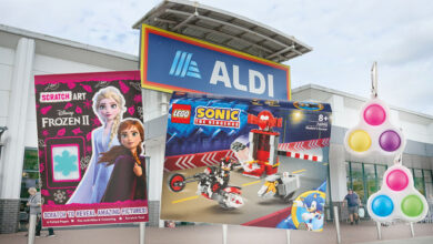 The toys and games on the Aldi aisle TODAY – prices start at 99p