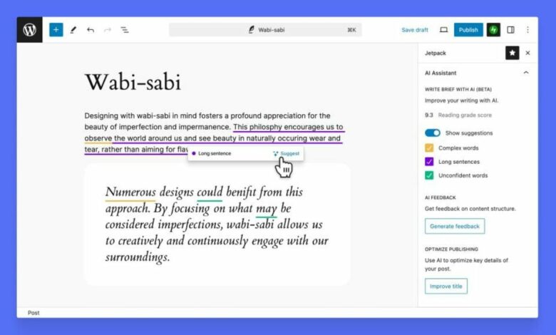 This new WordPress AI tool helps you write with precision and confidence