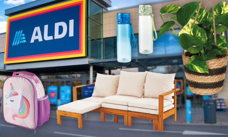 Top 10 Aldi Specialbuys in stores today, including back to school essentials