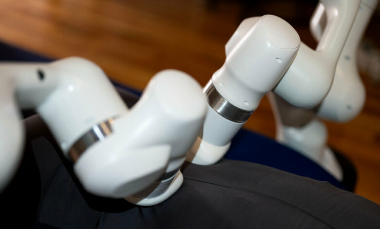 30 minutes with the ‘most advanced’ massage robot in the world