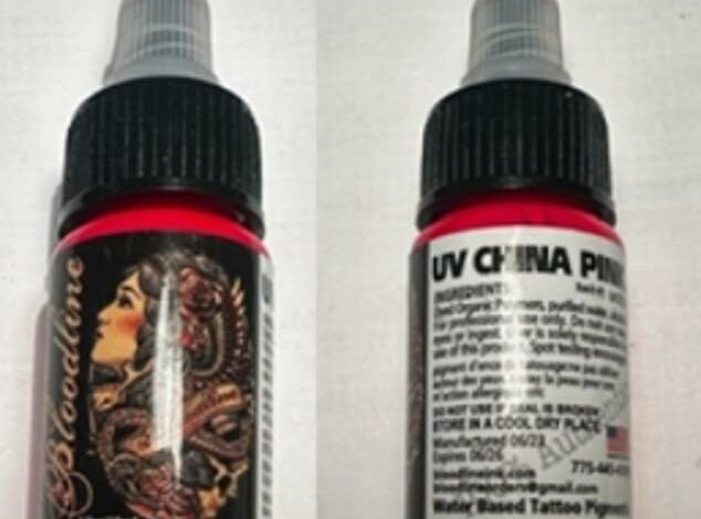 Warning for recent tattoo seekers as FDA recalls ink sold nationwide because it contains deadly bacteria