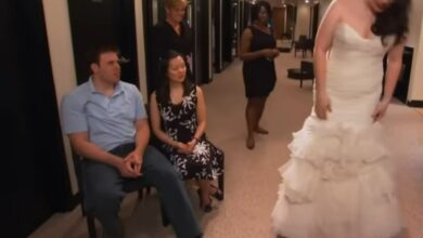 Watch Awkward Moment ‘Quirky’ Groom Demands ‘No Glitter’ on Wedding Dress