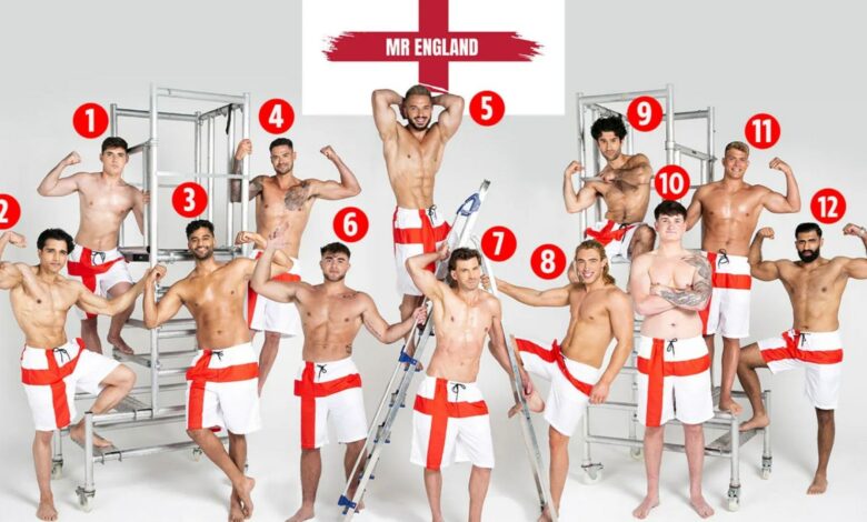 We reveal the Mr England finalists who were chosen based on their hearts and brains, not just their looks