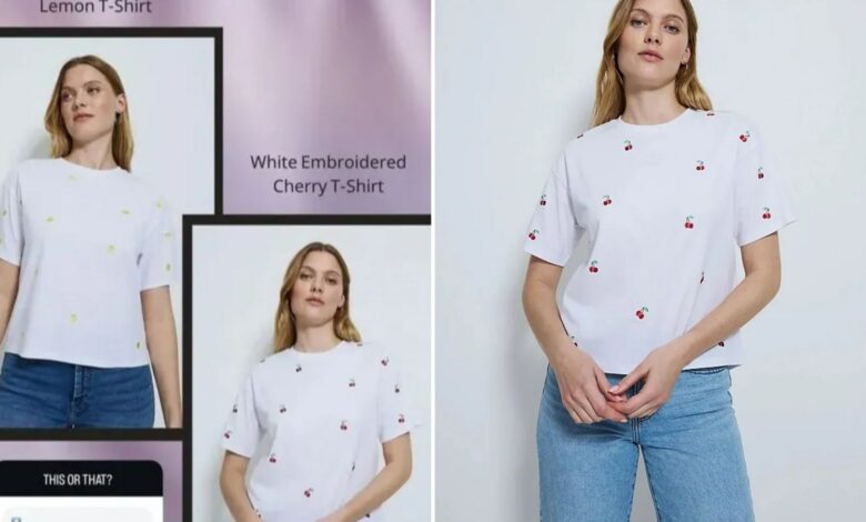 Where to buy the popular supermarket ‘Cherry’ shirt – there’s a lemon version too