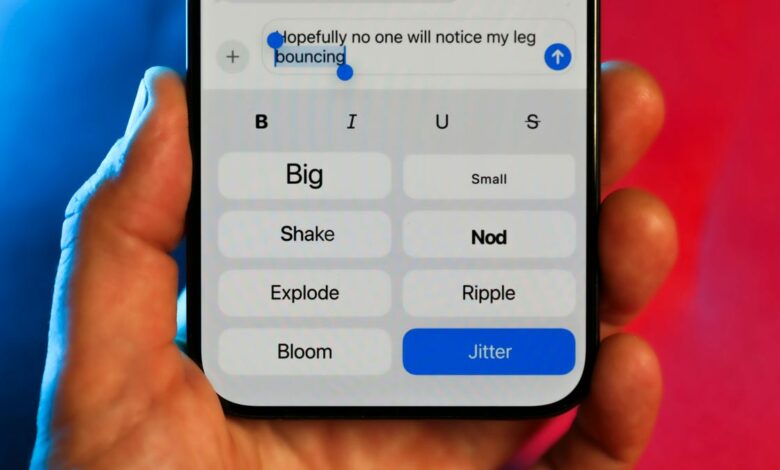 Add Sizzle to Your iPhone Messages in iOS 18