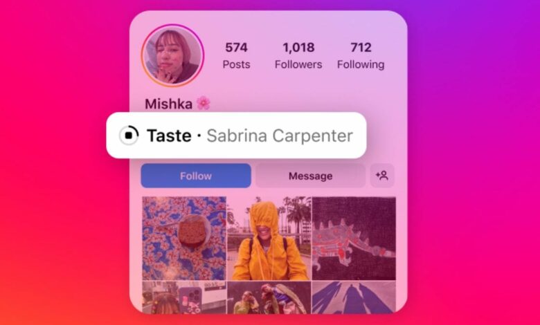 With this new feature you can now add a song to your Instagram profile