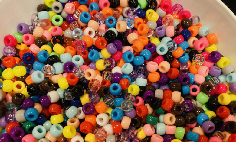 You have x-ray vision if you can see the Lego in the beads within 11 seconds