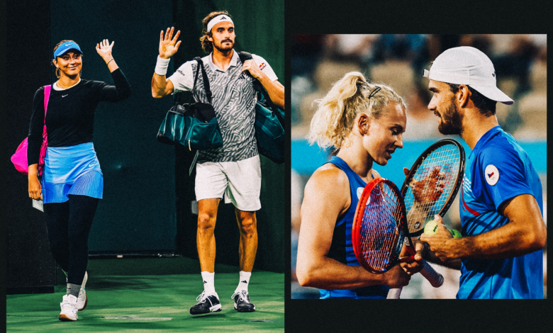 How tennis couples like ‘Tsitsidosa’ navigate what it’s like to date a tennis player