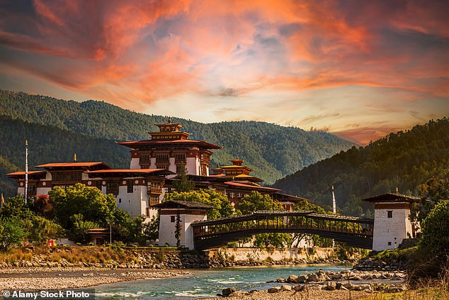 Blessed be Bhutan: SARA WHEELER is fascinated by the mountain kingdom, where the peace is disturbed only by chanting monks (and the occasional yak herder)