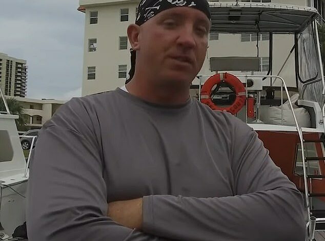 ‘Husband watched in horror’: Florida dive boat captain Dustin McCabe faces manslaughter charges after backing into couple – leaving wife trapped in moving propellers