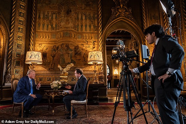 Watch Donald Trump’s interview with the Daily Mail at Mar-a-Lago in its entirety