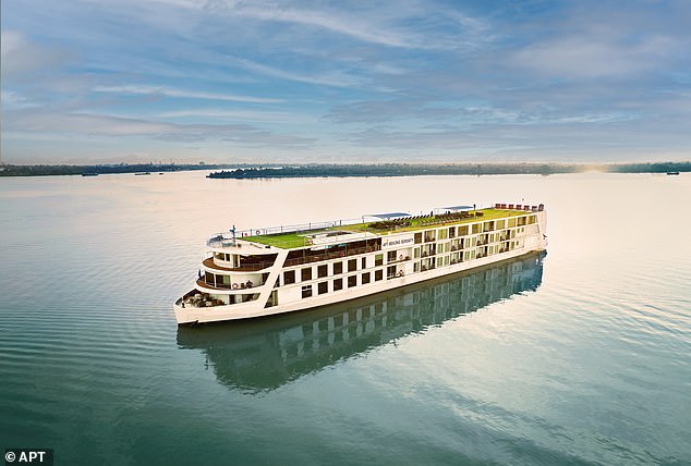 From golden kimonos to a stunning outdoor pool: inside one of the world’s most luxurious river cruises