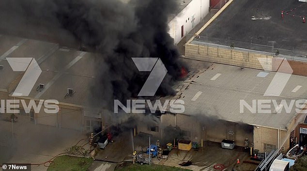 O’Connor, Perth fire: Person dies in warehouse fire