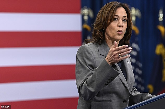 Kamala Harris prepares for crucial Trump debate… by practicing against an aide in an orange wig