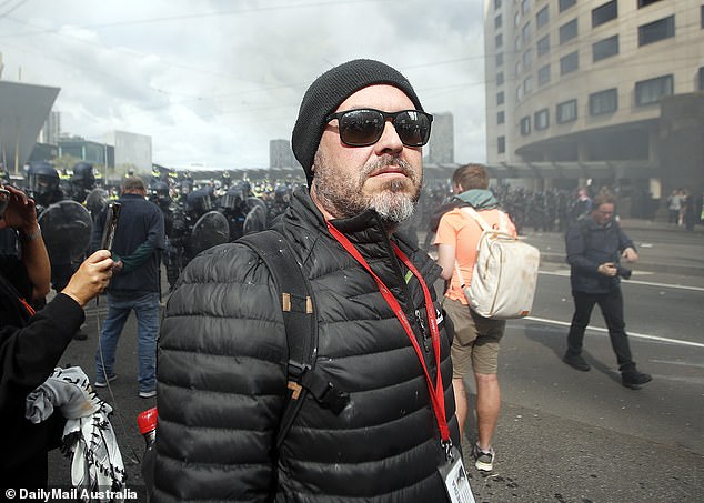 WAYNE FLOWER: I was shot and gassed during the worst riots in Melbourne in living memory, when sober-minded officers broke up an unruly crowd of anarchists trying to storm an arms fair.