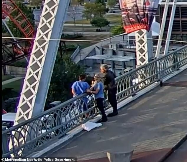 Incredible Moment Rock Legend Bon Jovi Convinces Woman Not to Jump Off Bridge During Music Video Shoot in Nashville